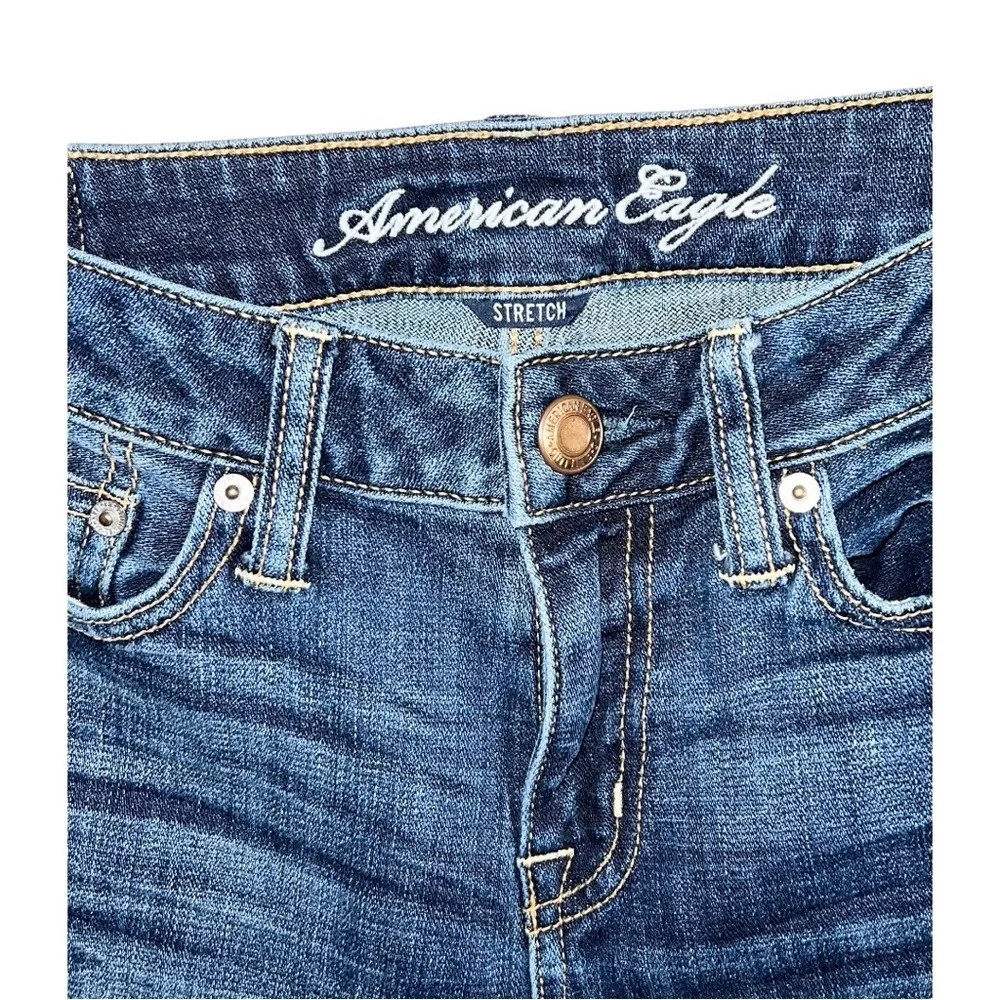 American Eagle Jeans Women’s Size 00 Blue Slouchy 28x26